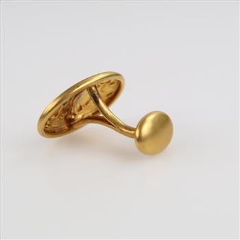14kt GP Cuff Link