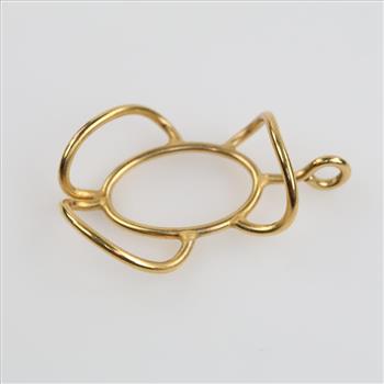14kt GP Pendant