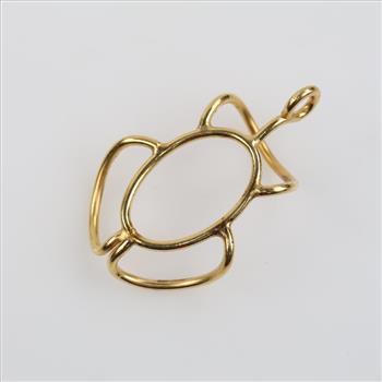 14kt GP Pendant