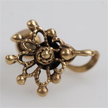 14kt GP Screwback Clip-on Earring