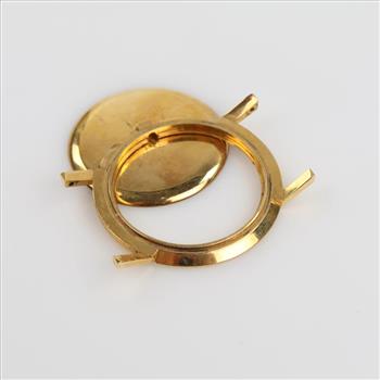 14kt GP Watch Case Pieces, 2 Pieces
