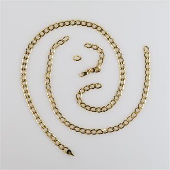 14kt Hollow Gold Necklace