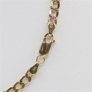 14kt Hollow Gold Necklace