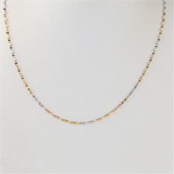 14kt Tri Color Gold Necklace