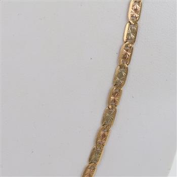 14kt Tri Colored Gold Necklace