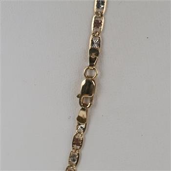 14kt Tri Colored Gold Necklace