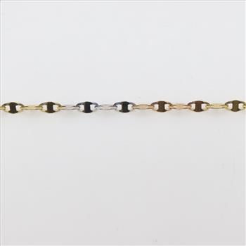 14kt Tri Colored Gold Necklace