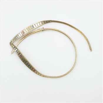 14kt Tri Colored Gold 