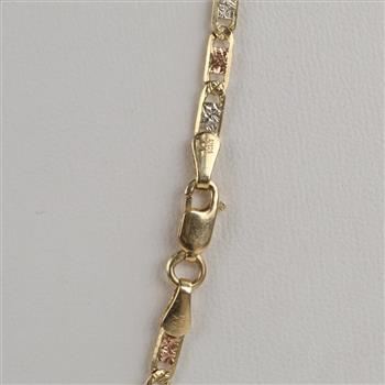 14kt Tri Gold Necklace