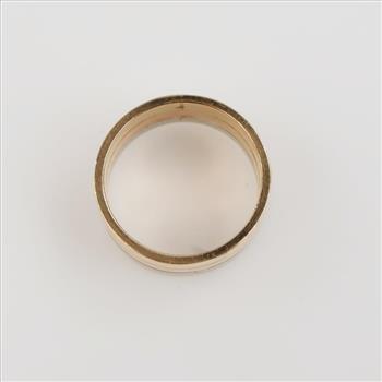 14kt Tri-Color Gold Band