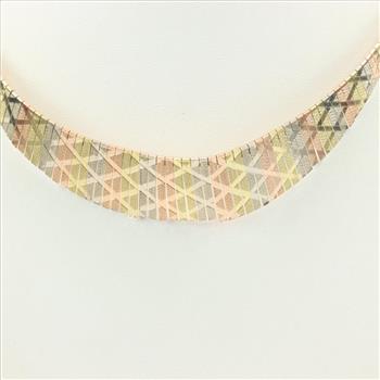 14kt Tri-color Gold Necklace