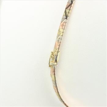 14kt Tri-color Gold Necklace
