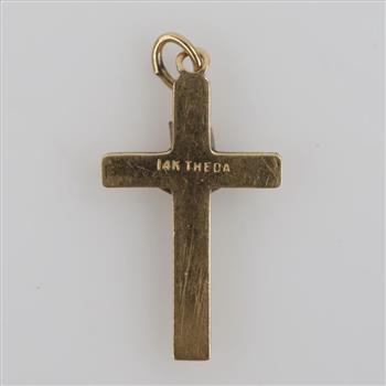 14kt Two Tone GF Pendant