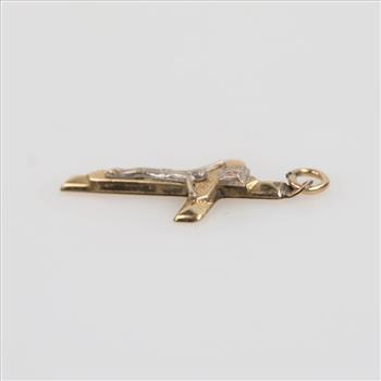 14kt Two Tone GF Pendant