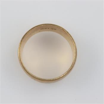 14kt Two Tone Gold Band