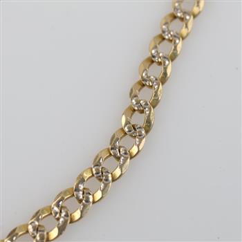 14kt Two Tone Gold Bracelet