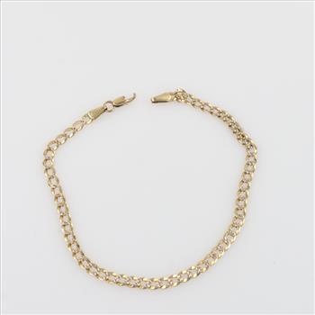 14kt Two Tone Gold Bracelet