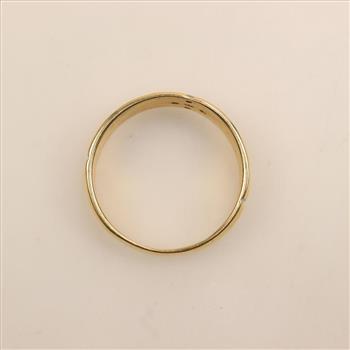 14kt Two Tone Gold Diamond Ring