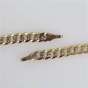 14kt Two Tone Gold Necklace