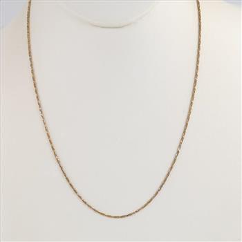 14kt Two Tone Gold Necklace