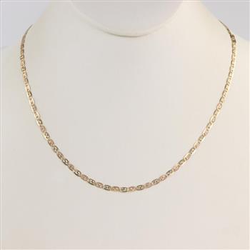 14kt Two Tone Gold Necklace