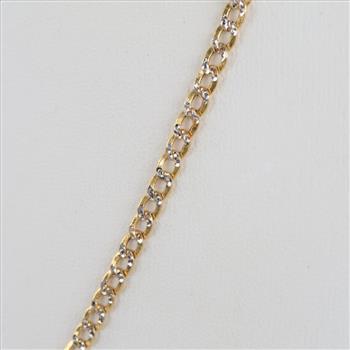 14kt Two Tone Gold Necklace