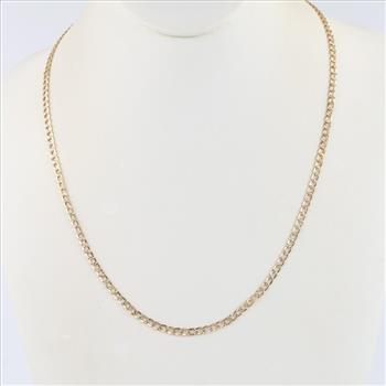 14kt Two Tone Gold Necklace