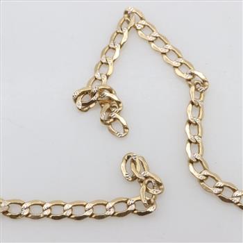14kt Two Tone Gold Necklace