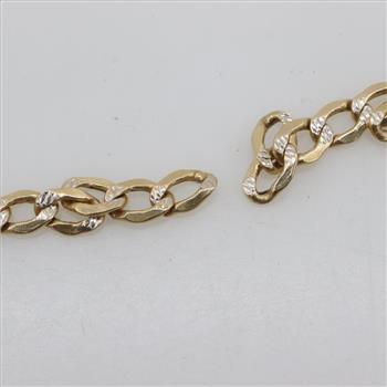 14kt Two Tone Gold Necklace