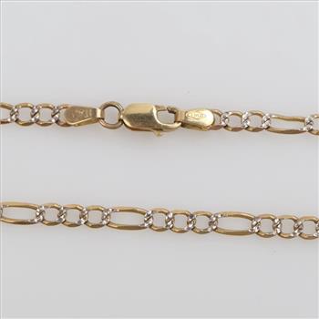 14kt Two Tone Gold Necklace