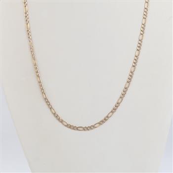 14kt Two Tone Gold Necklace