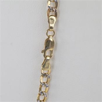 14kt Two Tone Gold Necklace