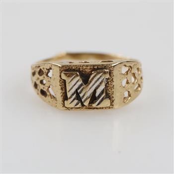 14kt Two Tone Gold Ring
