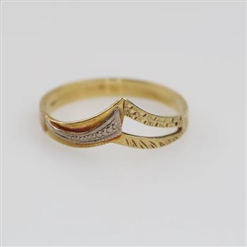 14kt Two Tone Gold Ring