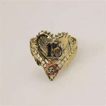 14kt Two Tone Gold Ring