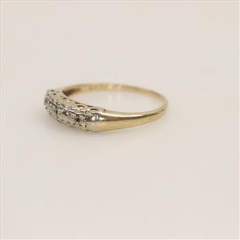 14kt Two Tone Ring