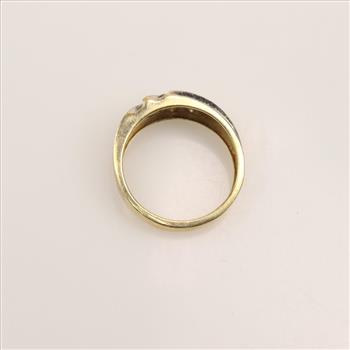 14kt Two-Tone Gold Diamond Ring