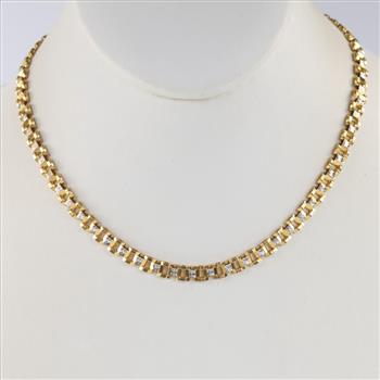 14kt Two-tone Gold Necklace