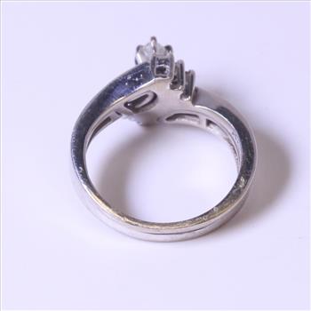 14kt White Gold 4g Diamond Engagement Ring