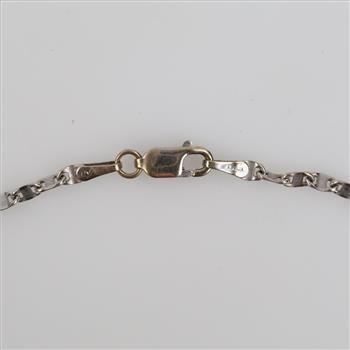 14kt White Gold Anklet