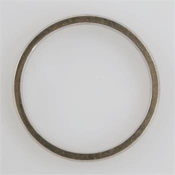 14kt White Gold Band