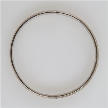 14kt White Gold Band