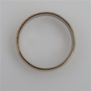 14kt White Gold Band