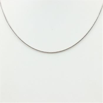 14kt White Gold Chain