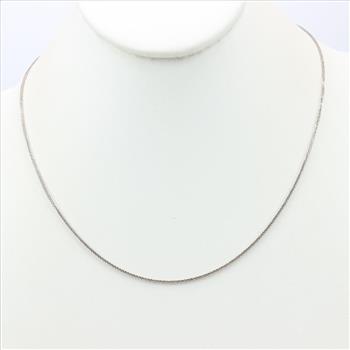 14kt White Gold Chain