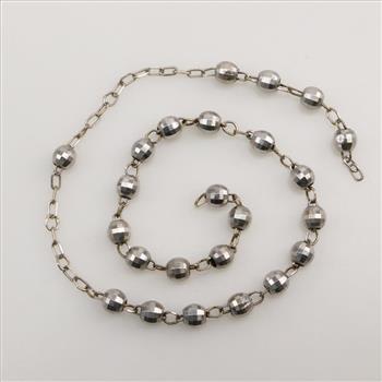14kt White Gold Chain