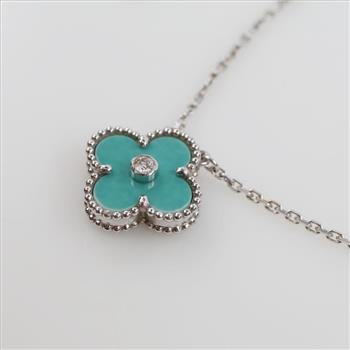 14kt White Gold Diamond Accent