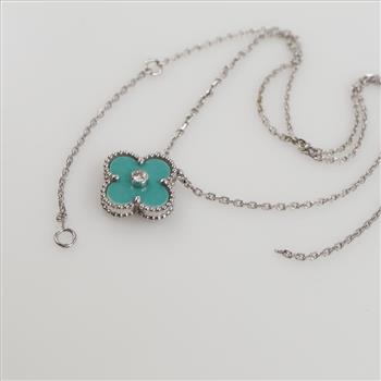 14kt White Gold Diamond Accent