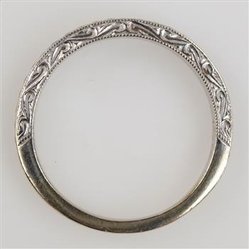14kt White Gold Diamond Accent Band