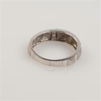 14kt White Gold Diamond Band